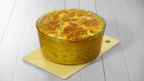 Receita Vegetariana - Souflé de Espinafres | Cooking Classes