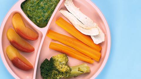 Cenouras, Brócolos e Maçã ao vapor | Especial Baby BLW | Monsieur Cuisine