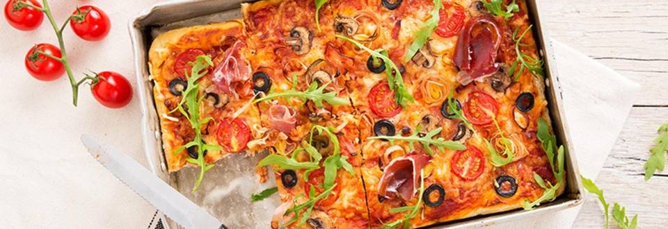 Receita Proteica - Pizza Saudável