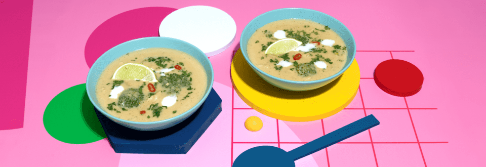 Sopa de Frango e Côco | Comer Bem