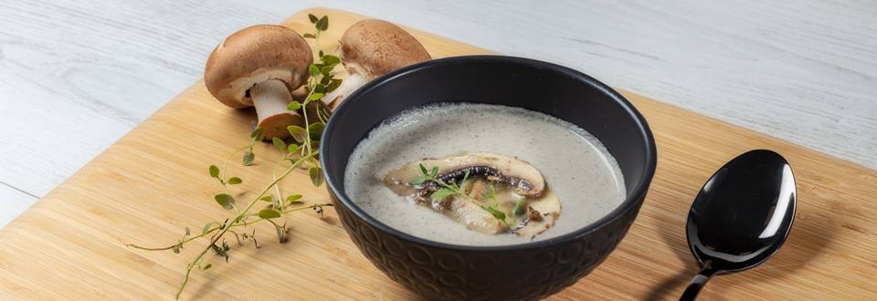 Receita Monsieur Cuisine - Creme de Cogumelos | Cooking Classes