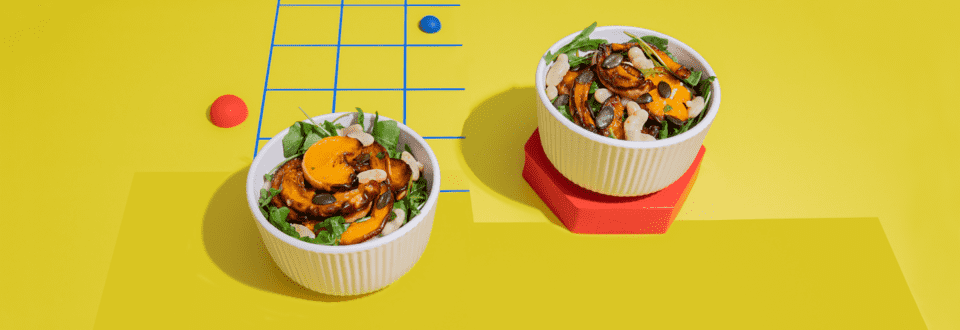 Salada de Abóbora e Feijão Branco | Receitas Dia-a-dia